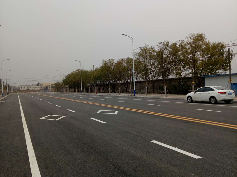 宋元瓷規(guī)劃二路道路、綠化及配套設(shè)施實(shí)景圖